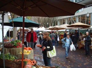 Portland's downtown Saturday farmers market