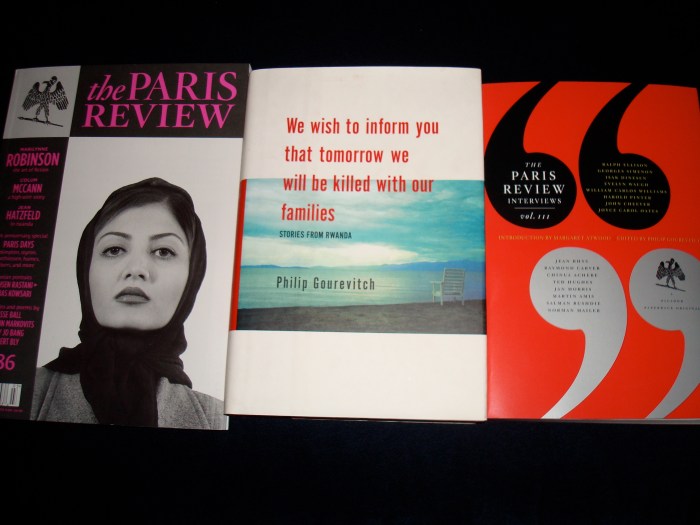 From the Philip Gourevitch reading at Powell's