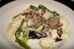 Gnocchi with Oregon black truffle and black chanterelles