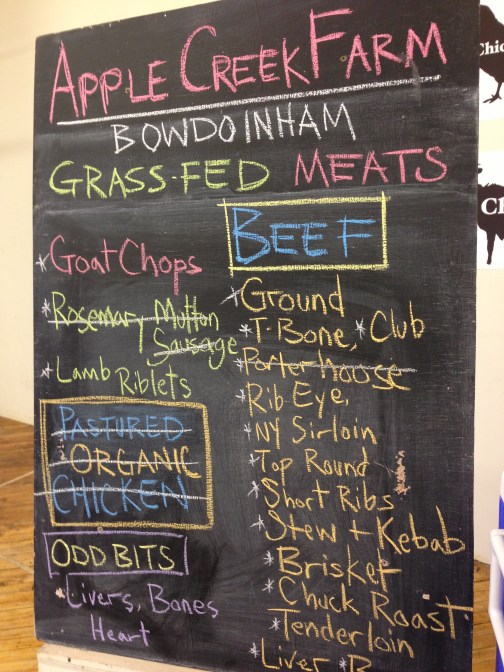 "Odd bits" such as kidneys are a great farmers' market find for those on a budget.